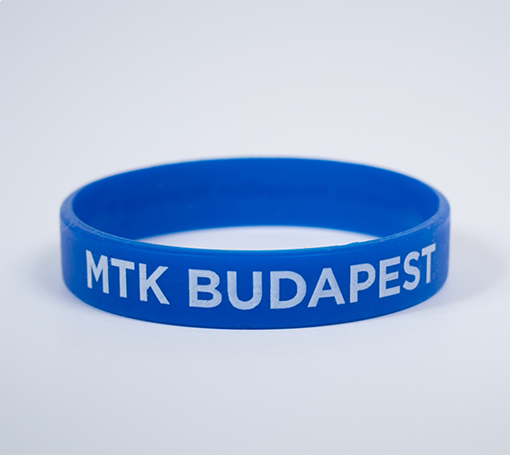 Szilikon karkötő MTK Budapest 